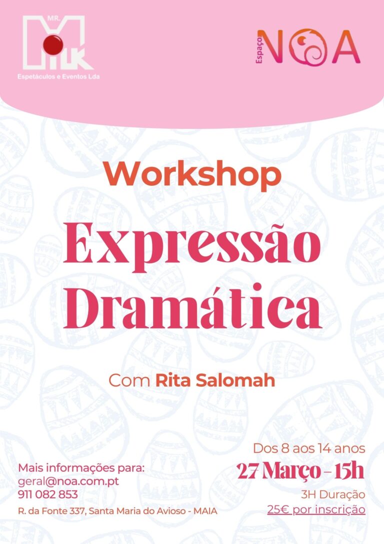 Workshop Expressão Dramática